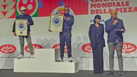 Il pizzaiolo di Pompei Gaetano Contaldo sul podio al Campionato Mondiale della Pizza