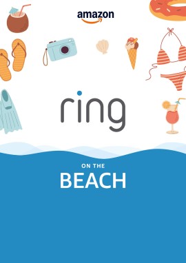 Ring porta la serenità in vacanza: il brand di Amazon celebra l’estate con il tour Ring on the Beach e presenta una ricerca che svela le preoccupazioni degli italiani in ferie