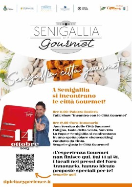 Senigallia Città Gourmet! L’evento è programmato per Sabato 14 Ottobre nel centro della città