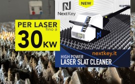 Pulitore per le griglie di macchine taglio laser lamiere fino a 30 kw