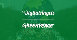 Digital Angels a supporto di Greenpeace per un progetto digital multichannel