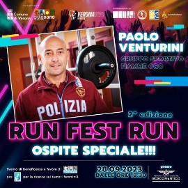 Giovedì 28 - 2^ Run Fest Run, ospite Paolo Venturini ultramaratoneta