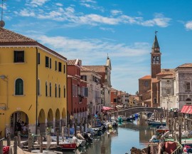 Chioggia, un dipinto nella Laguna Veneta