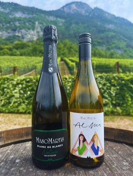 Due Bianchi di montagna per l'estate. La freschezza del Trentino nel calice con Maso Martis