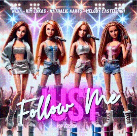 Neja, Kim Lukas, Nathalie Aarts, Melody Castellari presentano Just Follow Me