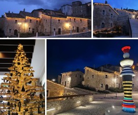 Natale è magia a Borgotufi, l’albergo diffuso nel cuore del Molise più autentico
