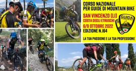 Corso Nazionale per Guide di Mountain Bike a San Vincenzo (LI) Costa degli Etruschi 6/9 Ottobre 2022 - Edizione N.164