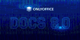 ONLYOFFICE Docs giunge alla versione 8.0: moduli PDF, interfaccia RTL, Goal Seek, creazione guidata dei grafici, interfaccia dei plugin aggiornata e altro ancora