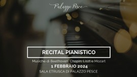 1 febbraio 2024: Recital pianistico allievi Masterclass Riccardo Risaliti a Palazzo Pesce