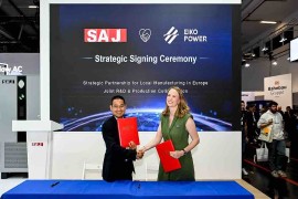 EIKO POWER presenta una nuova joint venture tecnologica con SAJ alla fiera Intersolar di Monaco di Baviera