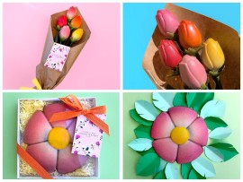 W LA MAMMA. Un mazzo di irresistibili tulipani per la Festa della Mamma 2024 by Charlotte Dusart