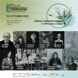 Premio Taranto Poesia e Impegno Civile-Il Mediterraneo e la cultura