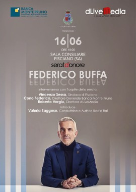 FEDERICO BUFFA a FISCIANO per una “SERATA D’ONORE” all’insegna del racconto e dell’eccellenza culturale
