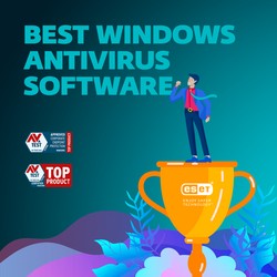 ESET riceve da AV-TEST il Top Product award per il miglior software antivirus Windows