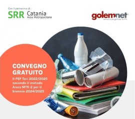 Golem Net Srl presenta il Convegno del 23 novembre a Catania: predisposizione e validazione del PEF Tari secondo il Metodo MTR2 in Sicilia