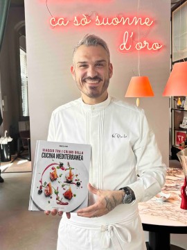 La cucina mediterranea in un caleidoscopio di colori: è la nuova concezione di cucina dello chef Roberto Di Pinto autore del libro “Viaggio tra i colori della Cucina Mediterranea”
