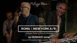 19 gennaio 2024: Roma – New York A/R. Canzone d’autore italiana e americana