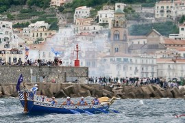 Amalfi conquista la piazza d'onore nel Palio delle Repubbliche Marinare