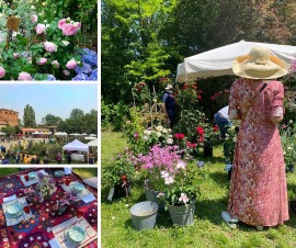 La primavera in fiore - e frutti - al Castello di Paderna (PC)