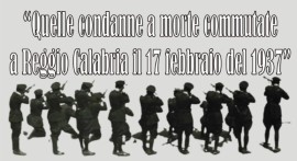 Le tre condanne a morte eseguite a Reggio Calabria nel 1937