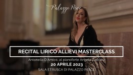 20 aprile 2023: recital lirico allievi Masterclass Antonella D’Amico