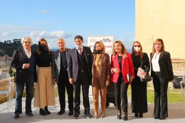 Inaugura la mostra internazionale Spoleto Arte al Palazzo Vescovile Terrazza Frau insieme ad ospiti d’eccezione