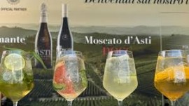 Vino: Il tennis italiano brinda con l’Asti Spumante agli Internazionali di Roma