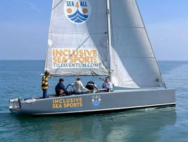 Sport e Inclusione in mare a Lignano S. (UD): team Sea4All alla Regata dei 2 Golfi 2024