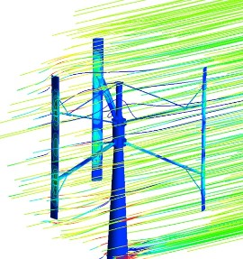 Ottimizzazione della turbina eolica a tre pale ad asse verticale.