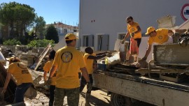 I Ministri Volontari di Scientology soccorrono Senigallia