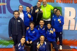 L’Accademia Karate Casentino festeggia cinque titoli italiani Aics