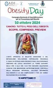 OBESITY DAY 2024: cancro, tutto il peso dell'obesità. Scopri, comprendi, previeni