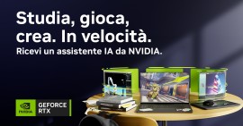 Grazie a NVIDIA, tecnologia e creatività lavorano in sinergia e con il ritorno a scuola è tutto ancora più conveniente!