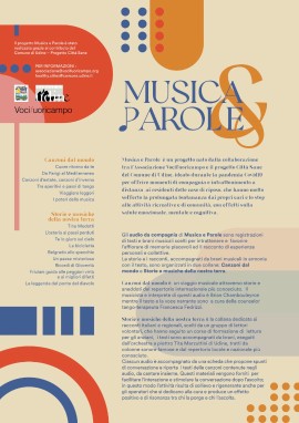 Per gli anziani delle case di riposo “Musiche e parole” - Comune di Udine