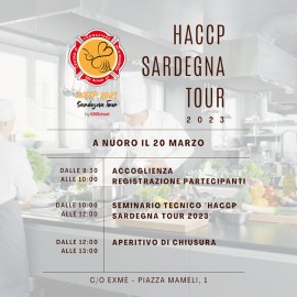 Parte la seconda tappa del HACCP Sardegna Tour 2023