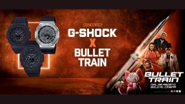 Partecipa al Concorso G-Shock x Bullet Train 