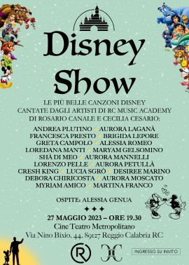RC Music Academy: sabato 27 maggio lo spettacolo al Teatro Metropolitano di Reggio Calabria