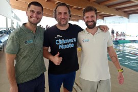 In cento in vasca al Palazzetto del Nuoto per la supervisione di TMA Italia