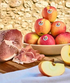 La mela Pinova Val Venosta arriva in Umbria per unire le forze con il Prosciutto Crudo di Norcia IGP!