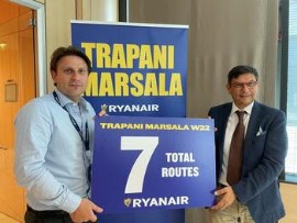 RYANAIR  annuncia l'operativo invernale da Trapani-Marsala
