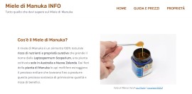 Mieledimanuka.info: online il nuovo sito dedicato al prezioso alimento che arriva dalla Nuova Zelanda