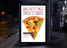 LA PIZZA COME NON L’AVETE MAI… INDOSSATA! VELO - Pizzaioli Popolari presenta “HOT COUTURE”