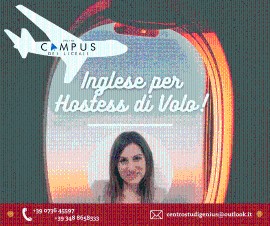 Corso di Inglese per Hostess di Volo! (Ascoli Piceno)