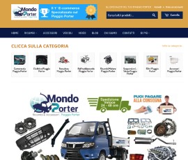 E-commerce per un solo Veicolo - Piaggio Porter 