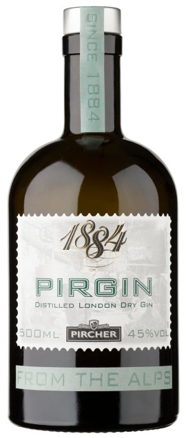 Pircher – PIRGIN Distilled London Dry Gin. Una specialità dal cuore delle Alpi