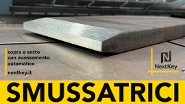 Smussatura lamiere nei centri servizi acciaio del Veneto