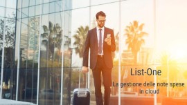 Le note spese digitali in cloud con List-One
