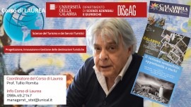COSENZA UNICAL - Nuovo Corso di Laurea sul TURISMO, Coordina Prof. ROMITA