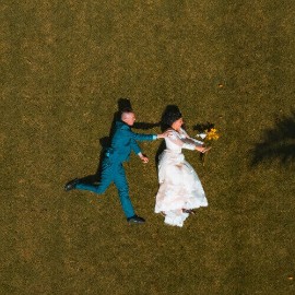 Drone per matrimoni: Riprese da film per un evento unico