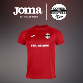 7^ Joma Corsa dei Castelli, “Yes We Run” è il motto sulla T-shirt tecnica    